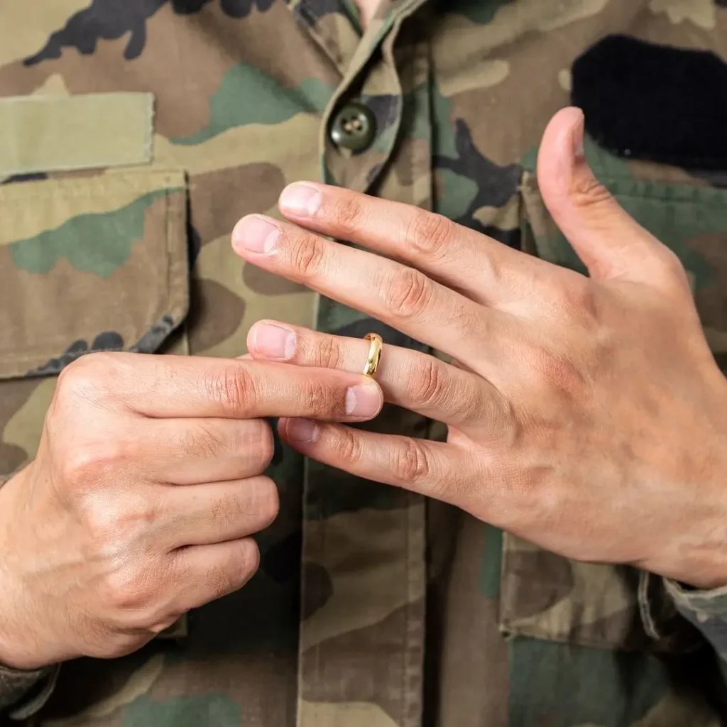 military divorce in orange county and los angeles